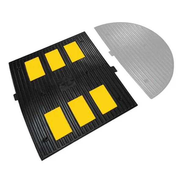 Asfalt Kasis Hız Kesici Kasis Trafik Kauçuk Şaseli Yol Kasisi Ankara 600X500x45mm