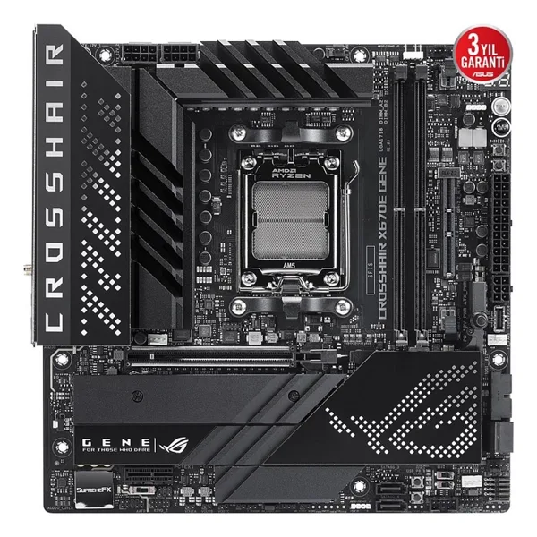 Asus ROG Crosshair X670E Gene AMD AM5 DDR5 Micro ATX Anakart