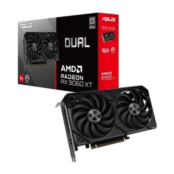 Asus RX 9060 XT Dual DUAL-RX9060XT-16G 128 Bit GDDR6 16 GB Ekran Kartı