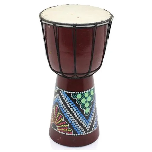 Batikli Ahşap Darbuka 25 cm