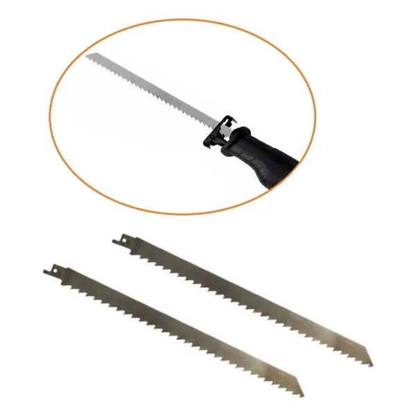 Depolife Tilki Kuyruğu Testeresi Kemik Kesme Ahşap Buz Plastik Kesme Ucu Paslanmaz Çelik 300Mm (30Cm) 2 Adet