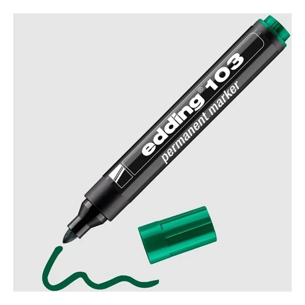 Edding 103 Yeşil Permanent Marker Kalem