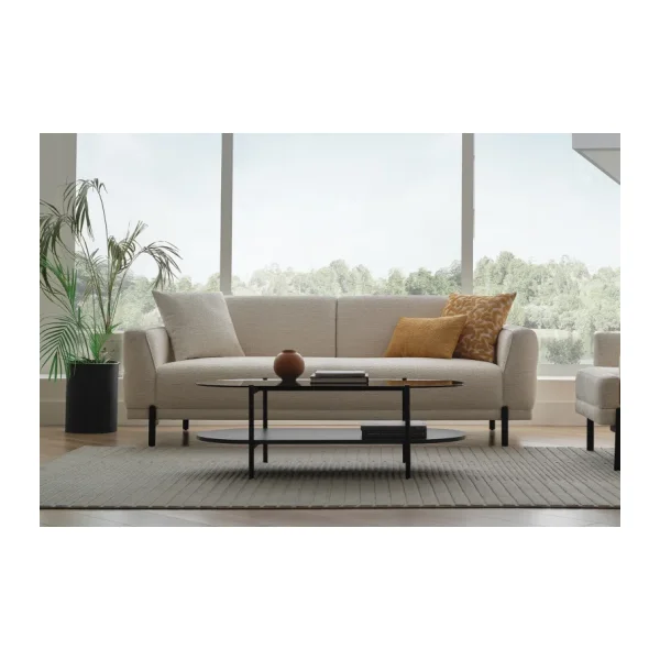 Enza Home Terra Kadife Dokulu 3'lü Koltuk