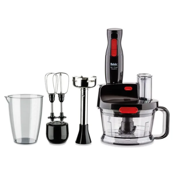 Fakir Mr.Chef Quadro Siyah 1000 W Blender Seti