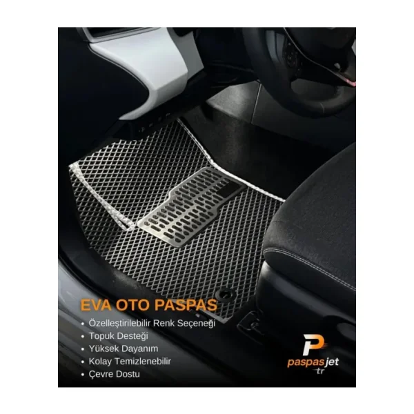 Fiat EGEA 2015 ve Sonrası (SEDAN) EVA Paspas +Topukluk
