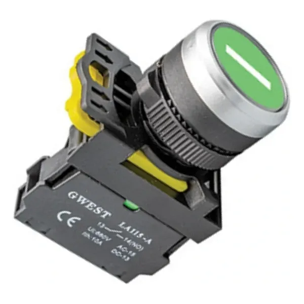 Gwest A5-10/1 22mm Start İşaretli Yaylı Buton 1NO