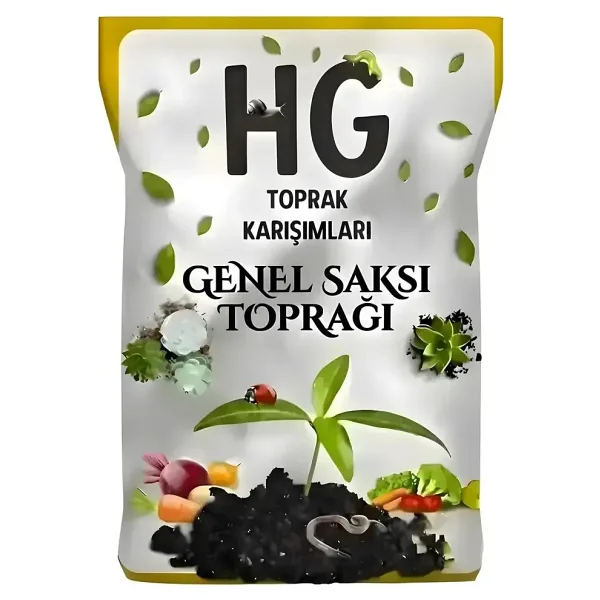 Hastürk Gübre Genel Saksı Toprağı (Solucan Gübreli Özel Karışım) - 20 Lt