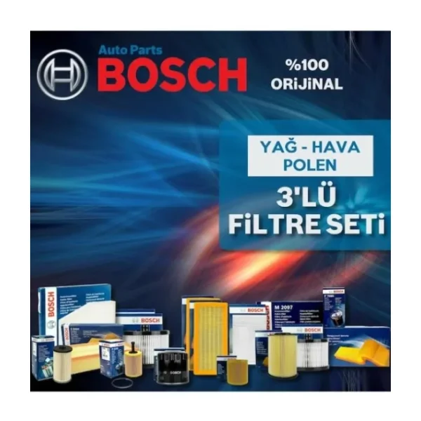Honda Civic 1.6 FD6 Bosch Filtre Bakım Seti 2007-2012