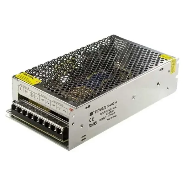 HT-1303 5V 40A Metal Kasa Güç Kaynağı