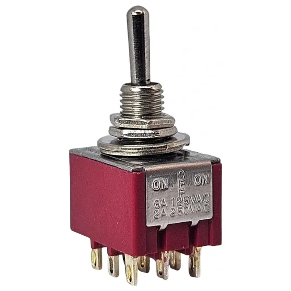 IC-148B Toggle Switch On-Off-On Ø6mm MTS-303