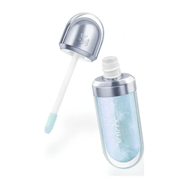 Kiko DUDAK PARLATICISI - 3D Hydra Lip Gloss - Limited edition - 51 Frozen Light Blue