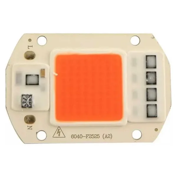Kırmızı 220V Projektör Cob Led 50W Driver Çipli