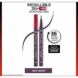 L'oreal Paris Infaillible 36H Micro Fine Eyeliner 04 Dew Berry