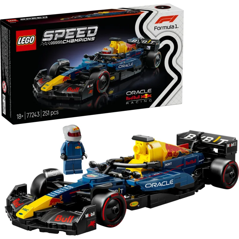 Lego 77243 Speed Champions Oracle Red Bull Racing RB20 F1 Yarış Arabası