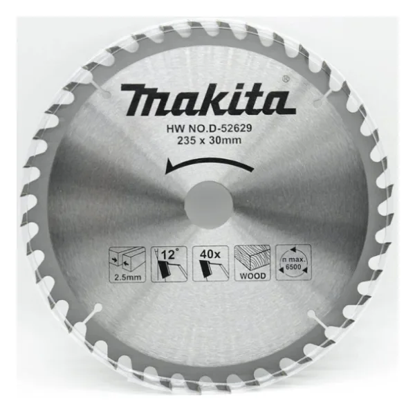 Makita D-52629 Elmas Daire Testere 235x40 Diş (Ekonomik Seri)