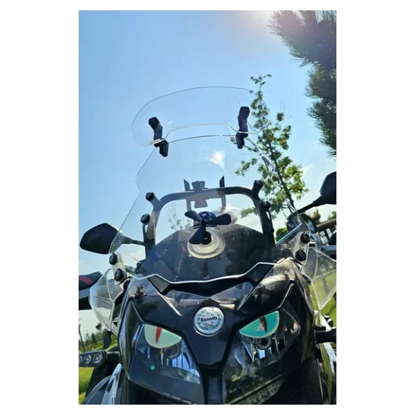 Masterpol Deflektör Model 3 Rüzgar Saptırıcı Siperlik Şeffaf Motor Camı Cam Uzatma