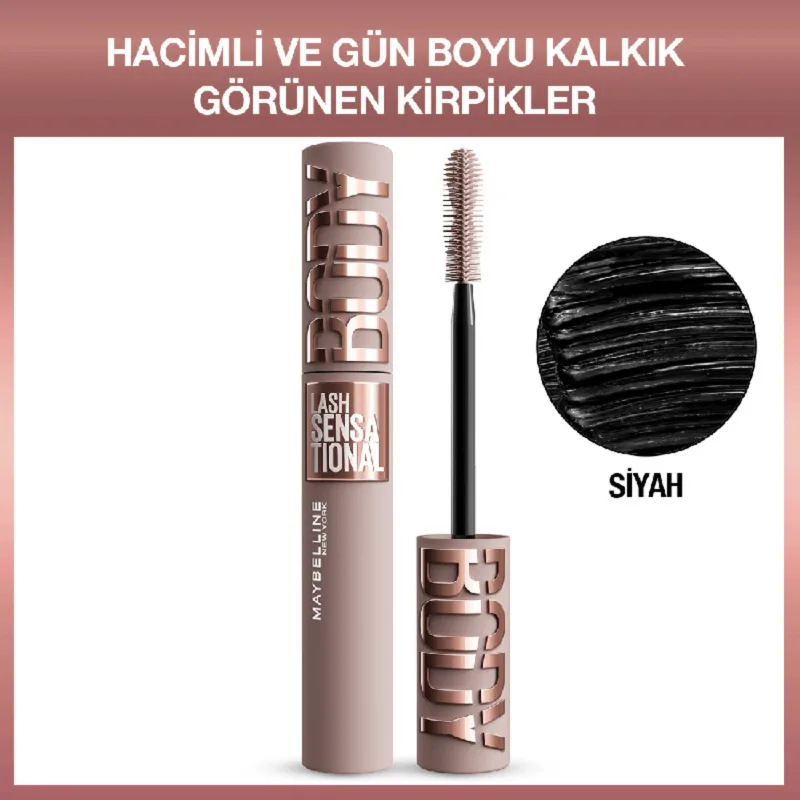 Maybelline Lash Sensational Body Siyah Maskara