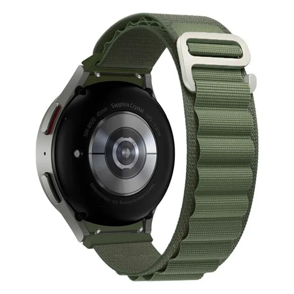 Microsonic Huawei Watch GT 3 Pro Yeşil Alpine Loop Kordon