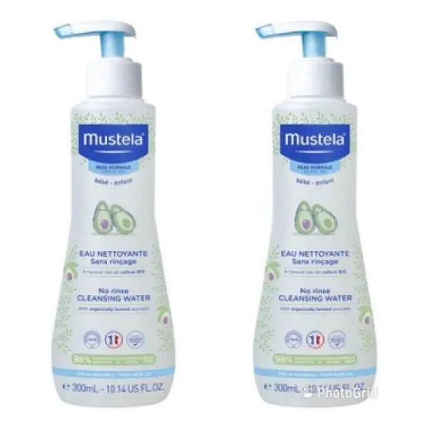 Mustela Durulama Gerektirmeyen Temizleme Sıvısı 300 ml 2 Adet