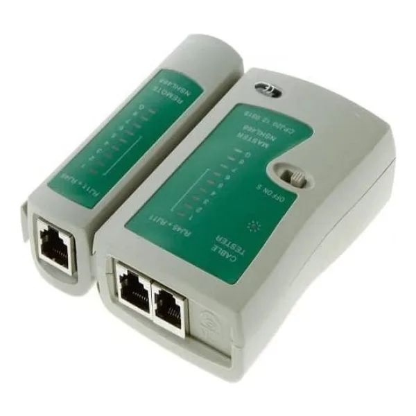 Network Tester RJ45/RJ11 ADSL İnternet Kablo Test Cihazı Cat5/6