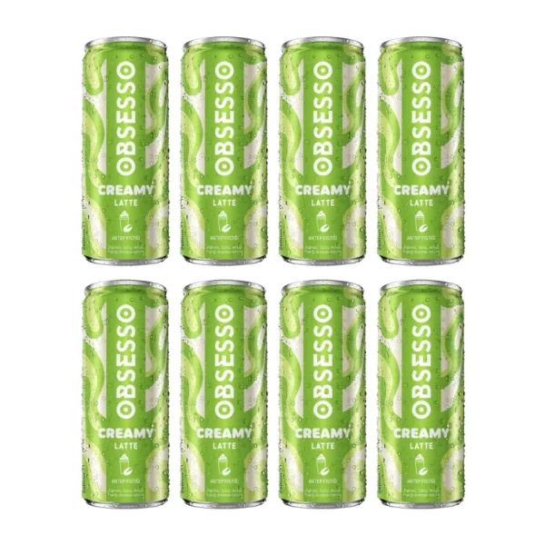 Obsesso Creamy Antep Fıstığı Latte 250 ml x 8 Adet