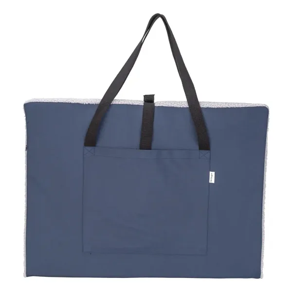 Pet Comfort Zen 102x67x2 cm Mavi-Gri Köpek Yatağı