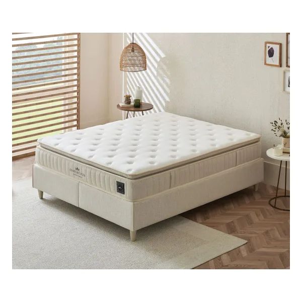 Puffy Comfort Plus V.2 Pedli DHT Yaylı 160x200 cm Çift Kişilik Yatak