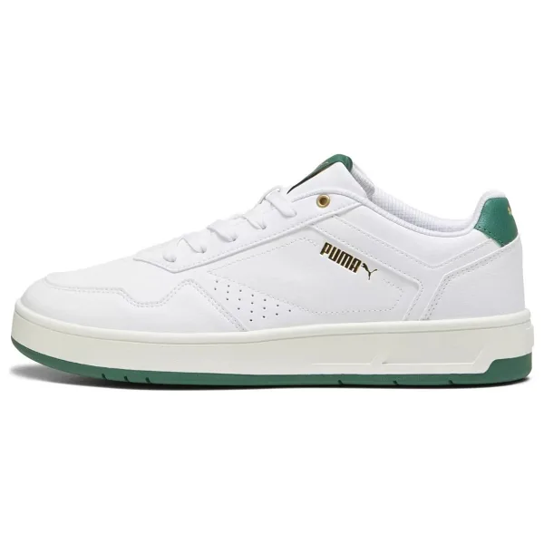 Puma Court Classic 395018-03 Beyaz-Yeşil Erkek Spor Ayakkabı