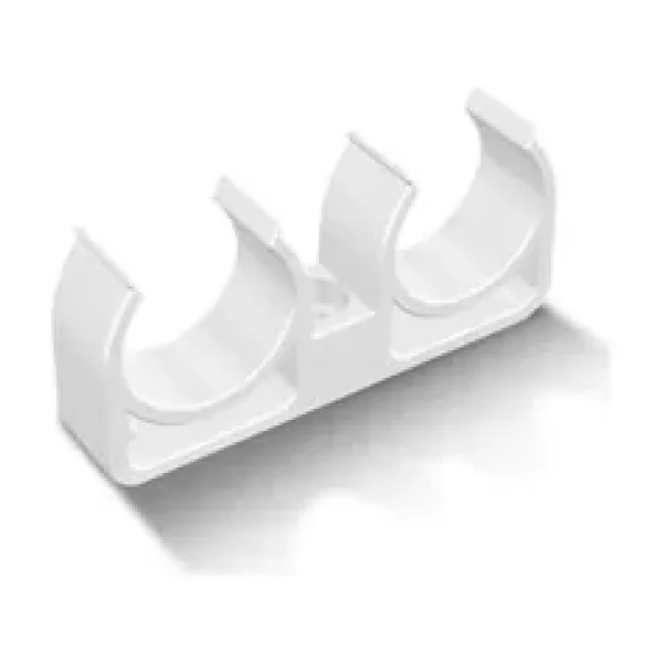 Pvc Boru PPRC Çiftli Kelepçe 25 mm 10 Adet