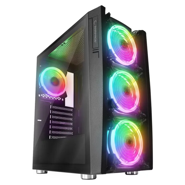 Rampage Hacker RGB Fanlı 650 W ATX Oyuncu Kasası