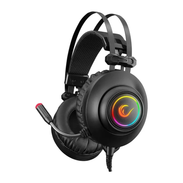 Rampage Pulsar RM-K1 Siyah RGB 7.1 USB Kablolu Kulak Üstü Oyuncu Kulaklığı