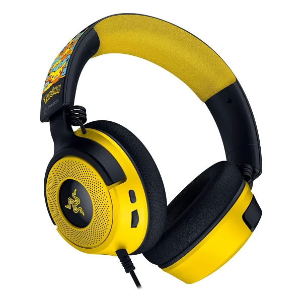 Razer Kraken V4 X Pokemon Edition RZ04-05180300-R3M1 RGB 7.1 USB Kablolu Kulak Üstü Oyuncu Kulaklığı