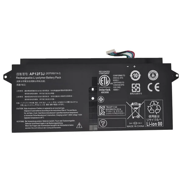 RETRO Acer Aspire S7-391, AP12F3J Notebook Bataryası