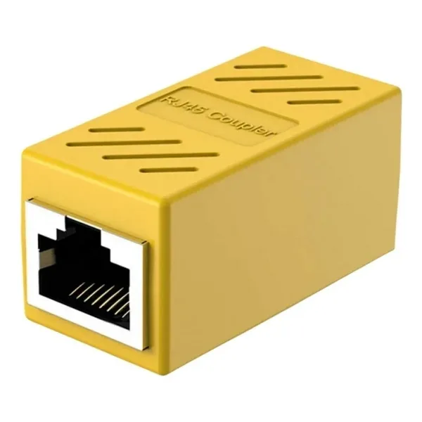 RJ45 Dişi-Dişi Ara Bağlantı Soketi - Sarı