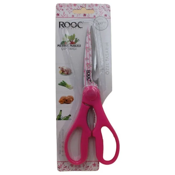Rooc Rooc KS-012 Mutfak Makası - Fuşya -96