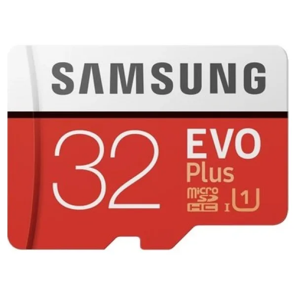 Samsung 32GB EVO Plus microSDHC Kart UHS-I 95 MB/s Hız ve SD Adaptörü ile Yüksek Performans MB-MC32GA/TR - 1 Adet