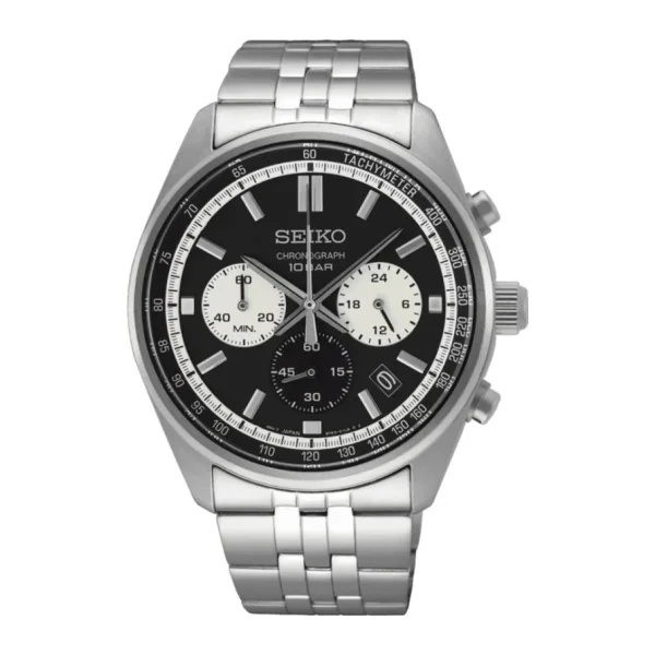 Seiko SSB429 Gümüş-Siyah Erkek Kol Saati