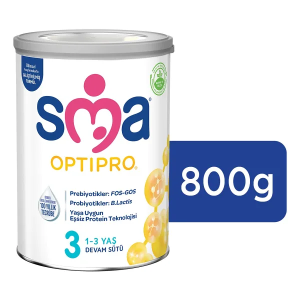 SMA Optipro 3 Probiyotik Devam Sütü 800 gr