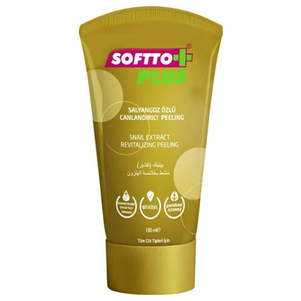 Softto Plus Salyangoz Özlü Canlandırıcı Peeling 150 ml