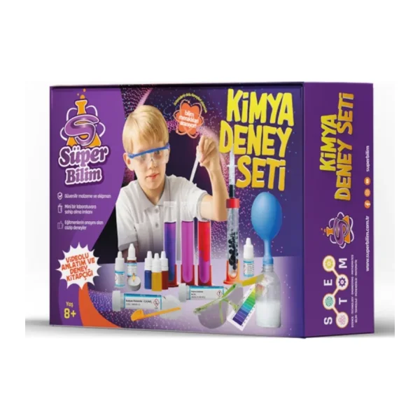 Süper Bilim Kimya Deney Seti 55006