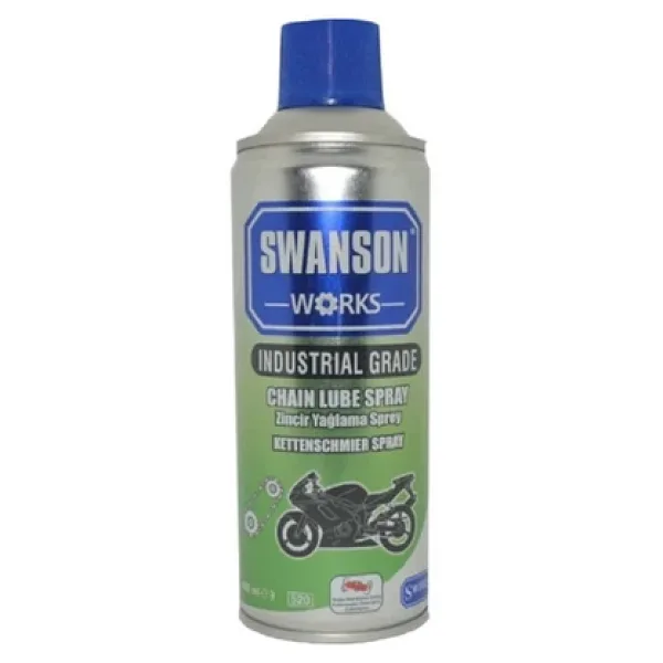 SWANSON Works Motosiklet Bisiklet Zincir Yağlama 200ml