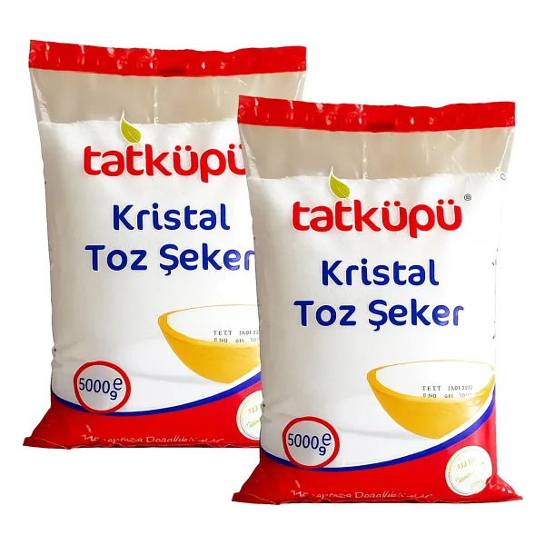 Tatküpü Toz Şeker 5 Kg X 2 Adet