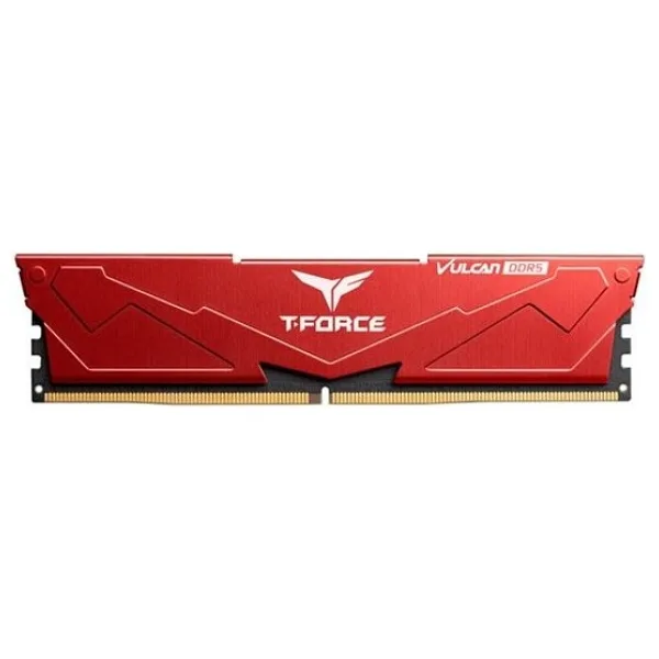 Team T-Force Vulcan Red 16 GB 6000 MHz CL38 FLRD516G6000HC38G01 DDR5 Ram
