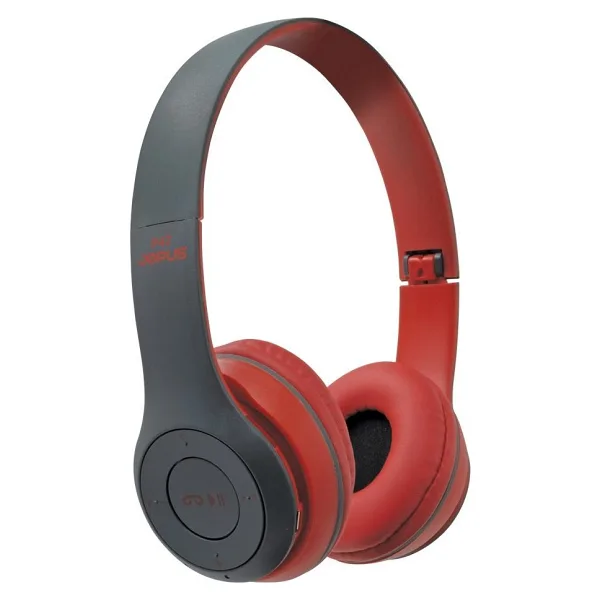Torima P47 FM Radyolu Kulak Üstü Bluetooth Kulaklık Kırmızı