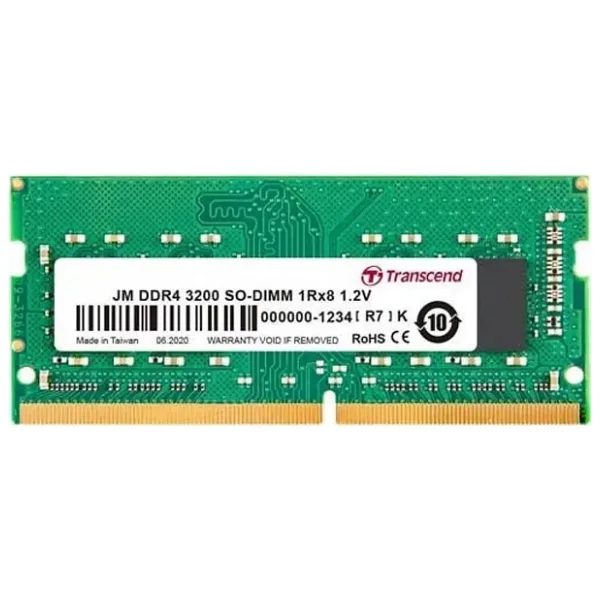 Transcend 32 GB 3200 MHz CL22 SODIMM JM3200HSE-32G DDR4 Ram