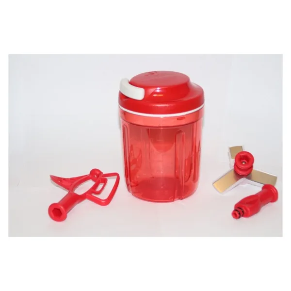 Tupperware Kırmızı Renk Extra İpli Şef 2 Orta Boy Doğrayıcı