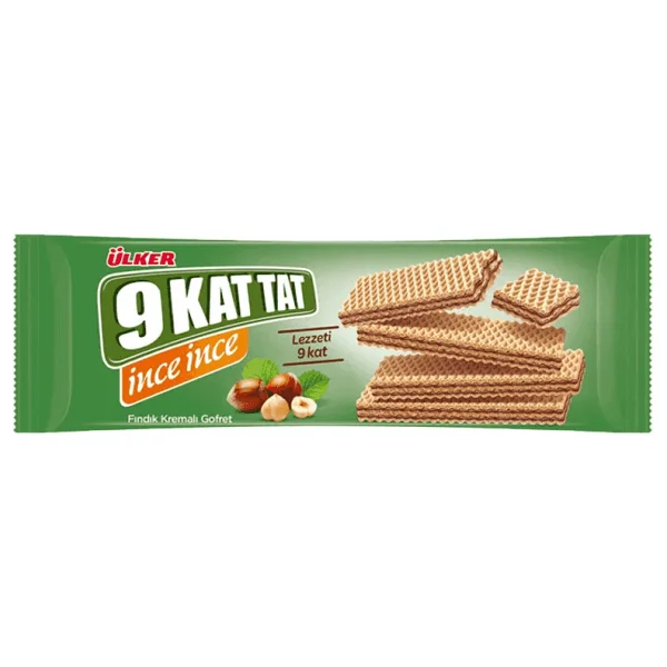 Ülker 9 Kat Tat İnce Fındıklı 114 gr Gofret
