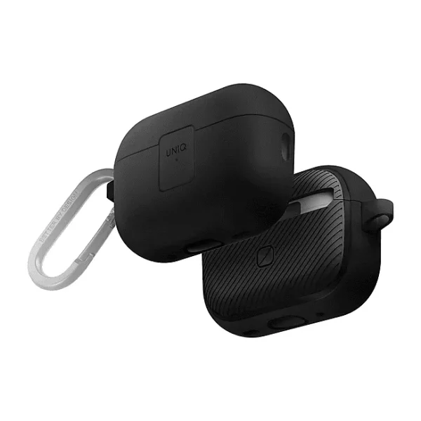 Uniq Clyde Kilitli AirPods Pro 2 2 Nesil Kulaklık Kılıfı - Siyah