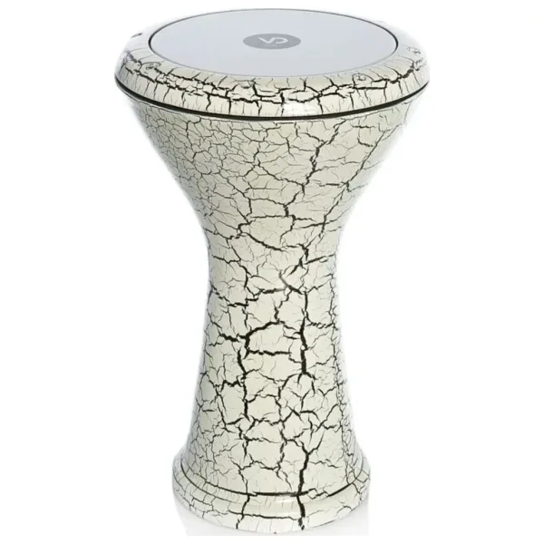 VATAN VD-3044 ÇÖMLEK ÇATLAK BOYALI DARBUKA BEYAZ
