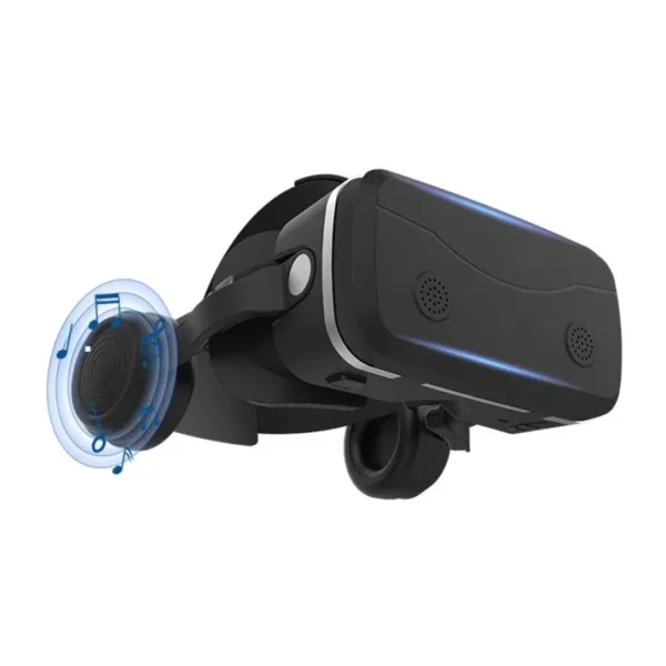 VR SHINECON SCG15E Sanal Gerçeklik Gözlükleri 4.7-7 Inç Cep Telefonları Için Stereo Kulaklıklı - Siyah